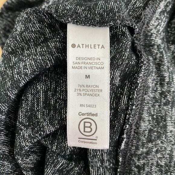 Athleta Mindful Pullover Top Long Sleeve Rayon Blend Women's‎ Medium - Picture 7 of 9